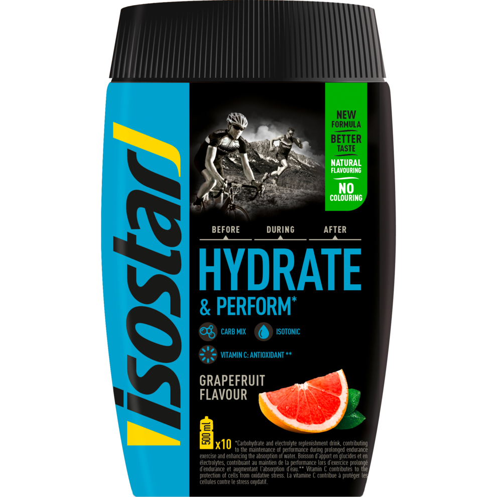 isostar Hydrate & Perform Grapefruit 400g
